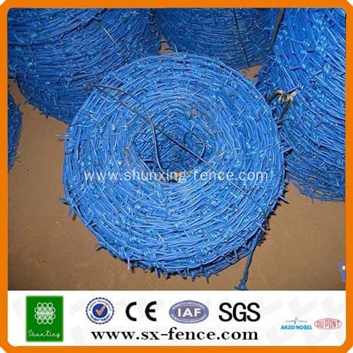 PVC coated Barbed Iron Wire